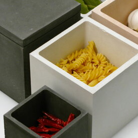 soil フードコンテナ スクエア M (ソイル イスルギ food container square キャニスター コンテナー 保存容器 珪藻土 調湿 正規店 ソイルブランド)