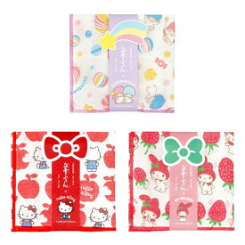 【セット買いでお得】白雪友禅ふきん1枚(2枚セット有) サンリオ キキララ ハローキティ マイメロディ コラボ ブランド 白雪ふきん 母の日 蚊帳生地 蚊帳 万能ふきん プチギフト ご挨拶 お返し 送料無料 新生活 フキン ふきん掛け キッチンクロス グッズ 布巾 50周年 のし