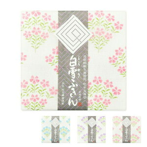 白雪友禅ふきん1枚 なでしこ 全3色 母の日 蚊帳生地 蚊帳 万能ふきん プチギフト ご挨拶 お返し 国内生産 日本製 送料無料 新生活 春 ナデシコ フキン ふきん掛け ふきん・キッチンクロス ふ