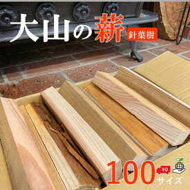 大山の薪100サイズ キャンプ薪 杉 桧 27cm 中薪割 端材 キャンプ ソロキャンプ バーベキュー 暖炉 ピザ窯 石窯 アウトドア 薪セット 着火剤 焚き付け たきつけ 薪 まき 木材 カット済み 燃料 薪ストーブ 焚き火台 コンパクト 無垢材