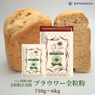 木下製粉 パン用 強力粉 「ブラウワー全粒粉」 小麦粉 パン用小麦粉 ファリーナコーポレーション