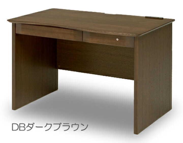 楽天市場】デスク 机 サファリ 幅110cm パソコンデスク 書斎デスク 袖 