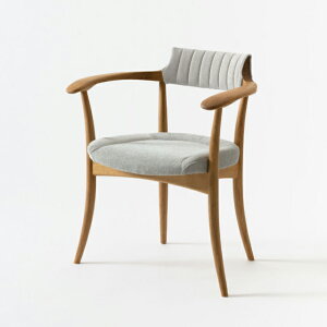 ダイニングチェア SG220AN ホワイトオーク アームチェア 張り背座 椅子 イス 肘付き 飛騨産業 クレセント CRESCENT 天然木 無垢 曲木 リビング モダン 国産 日本製【smtb-KD】【P10】