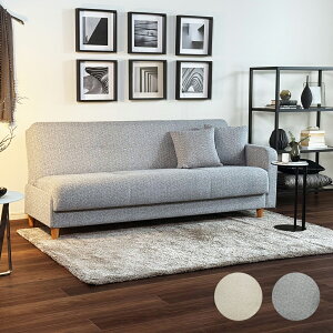 ソファベッド ソファーベッド スイミーカスタム 肘付き 肘無し 片肘 収納付き フランスベッド 高密度連続スプリング 布張り ファブリック シンプル アイボリー グレー ムービンテリア 国産