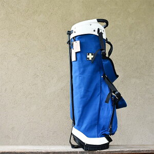 【おまけプレゼント!】木の庄帆布 公式 KHG-STG01W スタンドキャディバッグ マリンブルー STAND Caddie Bag LIMITED EDITION 2023年モデル【KinoshoTRANSIT】