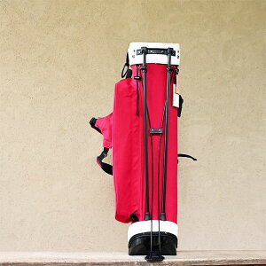 【おまけプレゼント!】木の庄帆布 公式 KHG-STG01W スタンドキャディバッグ レッド STAND Caddie Bag LIMITED EDITION 2023年モデル【KinoshoTRANSIT】