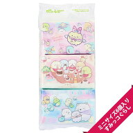 すみっコぐらし ポケットティッシュ キャラクターポケットティッシュ（ミニサイズ6個パック）【メール便O…