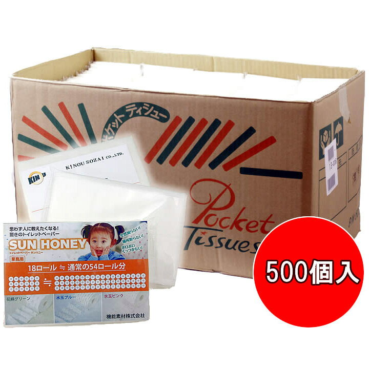 楽天市場】ポケットティッシュ 業務用 カードポケット付き 8W×500個入 