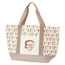 パンどろぼう「麻風トート型保冷ショッピングバッグ」