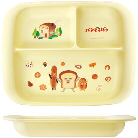 パンどろぼう「抗菌 電子レンジ・食洗機対応 ランチ皿」