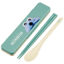 パペットスンスン「音のならないコンビセット 箸18cm 」