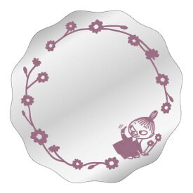 ムーミン「壁に貼るインテリアミラー(リトルミイ)」