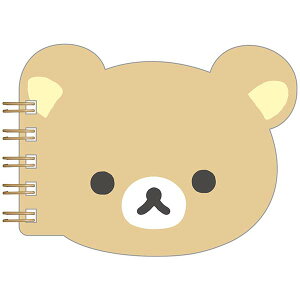San-X リラックマ「BASIC RILAKKUMA Favorite Things/ダイカットメモ(リラックマ)(MH22401)」