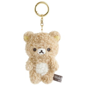 San-X リラックマ「BASIC RILAKKUMA BOA ITEMS/もこもこぶらさげぬいぐるみ(リラックマ)(MV47201)」