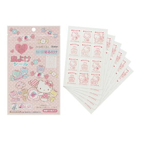 ハローキティ「もふもふタイニーチャム/虫除けシール(72枚入)」