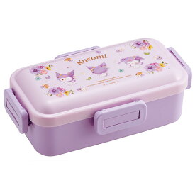 クロミ「パステルビビッドな水彩花柄/食洗機対応 ふわっと弁当箱 530ml」