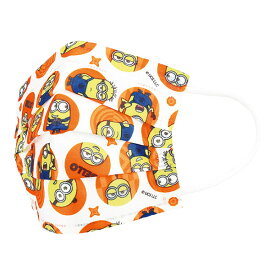 ミニオンズ「不織布子供マスク(プリーツ) 10枚入り」