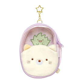 San-X すみっコぐらし「すみっコ大好き/ぬいぐるみポーチ(ねこ)(CA44204)」