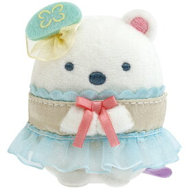 San-X すみっコぐらし「ぺんぎんラグーン/てのりぬいぐるみ(しろくま)(MV21001)」