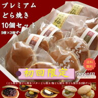 【送料無料】初回限定！ どら焼 ギフト プレゼント 栗 プレミアムどら焼き食べ比べ10個セット 横浜土産 …