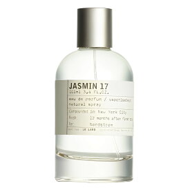 【無料サンプル付】LE LABO JASMIN 17 EDP 100mL ー 繊細なジャスミンの魅力を感じる、個性豊かな香り 並行輸入品