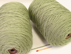 【極太メリノウール（わかくさ）】　どんどん編めてじゃんじゃん織れる♪扱いやすくて質の良い毛糸が全21色！【手織向き、手編向き・毛糸】
