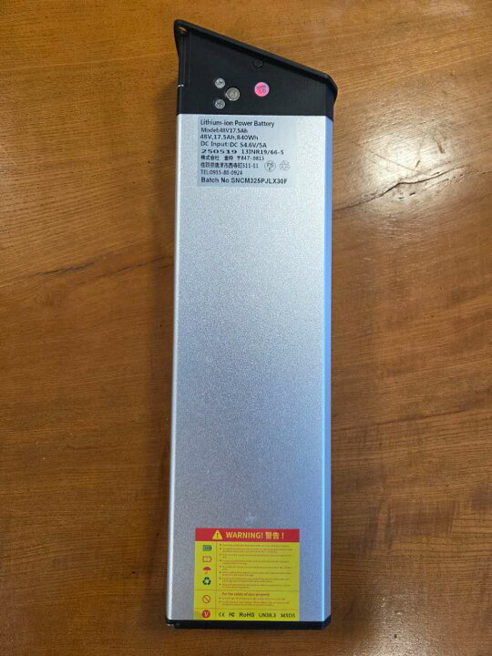 楽天市場】原動機付自転車 専用バッテリー 48V 17.5ah 2.1DC口 