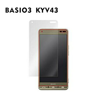 ���Z��BASIO3 KYV43 �����K���X�t���ی�t�B���� au Android