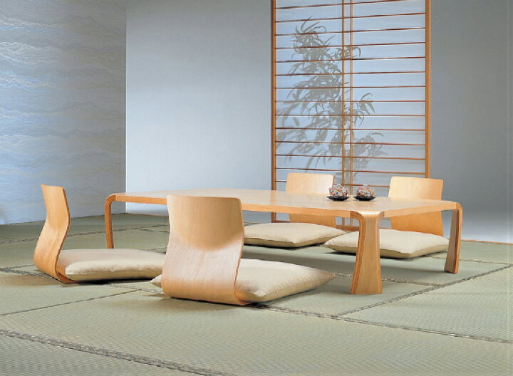 楽天市場】天童木工 座卓 幅1210 メープル S-0228MP-NT : 金太郎家具 