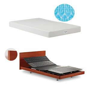 シングルロング インタイム7000+スマートスリープアクアマットレスセット RS-7421R+MS-C200L パラマウントベッド フレームとマット同時購入でシーツプレゼント 電動ベッド 4モーター ワイヤレス