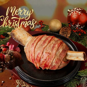 KINTAN全長35cm・重さ1000gトリュフ香る骨付きクリスマスビーフ おかず ハンバーグ マッシュポテト チーズ トリュフ ギフト 無添加 タレ付き 惣菜 セット 送料無料 パーティー ギフト お祝