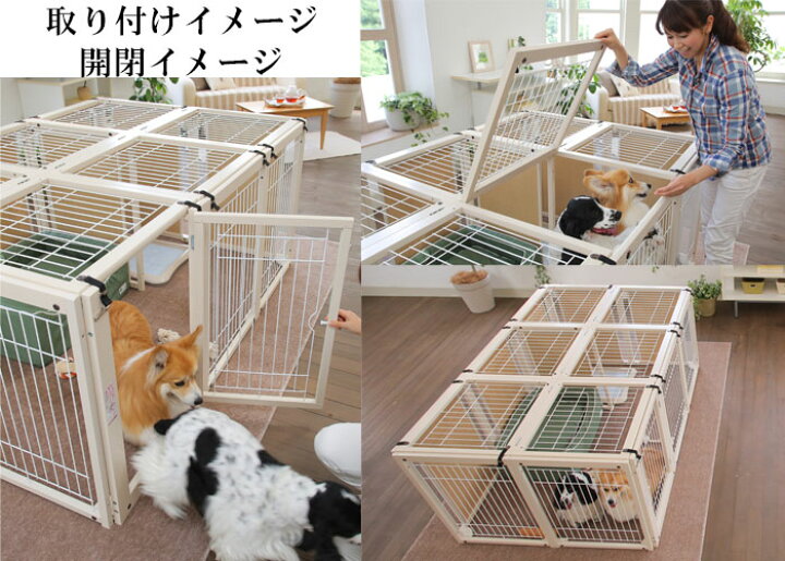 楽天市場】[閉店セール15%OFF][ペットサークルF80XLメッシュA]犬用 