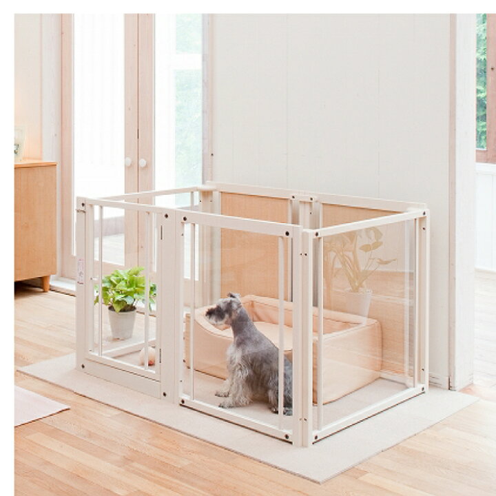 楽天市場】[閉店セール15%OFF][ペットサークルF80Lアクリル]犬用 
