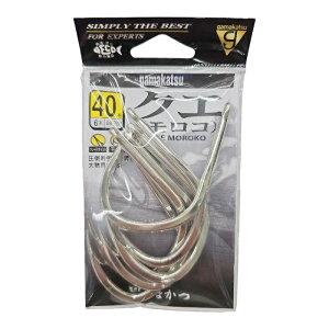 がまかつ バラ クエ (モロコ) 銀 30号 32号 35号 40号 泳がせ 針 遠征 メール便 追跡あり