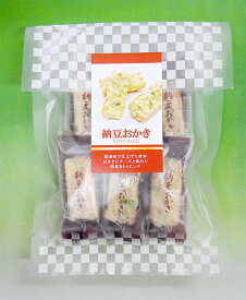 【季節限定・クール冷蔵便】納豆おかき 6本入　5袋セット