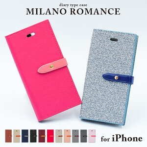 iPhoneXiPhone7手帳型ケースromancediaryスマホケース