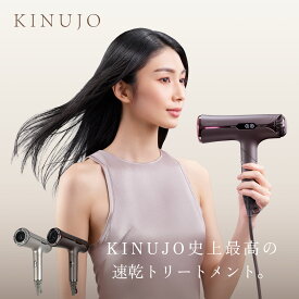 【公式限定＋1年延長保証付き】KINUJO シルクプレミアムドライヤー Silk Premium Dryer ヘアケア スタイリング 大風量 速乾 美艶 コンパクト 3種のモード 3種のアタッチメントノズル 専用スタンド 簡単お手入れ 絹女 キヌージョ キヌジョ メーカー保証1年 ギフト プレゼント