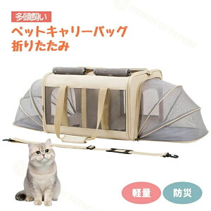 ペットキャリー リュック 猫 折りたたみ 猫キャリー キャリーバッグ ペットキャリーバッグ 犬 キャリー 猫用キャリー ネコ 軽量 犬キャ