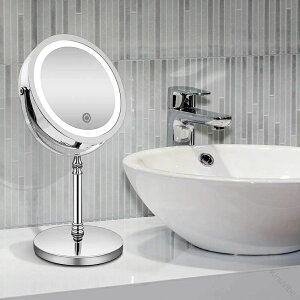 ���ϋ� 10�{ �g�勾 �t�� LED �~���[ ���� �� ��� �X�^���h�~���[ ���C�N�p 3WAY���d �܂�Ȃ��~���[ 360�x��] �k�����f�U�C�� �d�r USB�Ή� ���@�\