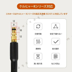 �������@�z�[�X �����z�[�X �N�C�b�N�R�l�N�^�[ 10m 15m K�V���[�Y K2 K3 K4 K5 K6 K7�Ή� �_�炩�� ���ϋv ��� ���b�V���[�z�[�X
