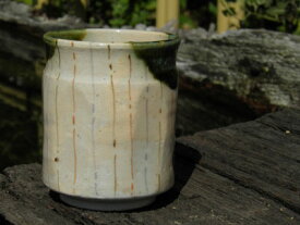【20%OFF】【錦山窯】窯元直売 瀬戸赤津焼 黒織部三色十草 湯呑(大）ギフト・お祝い・景品・お土産当店オリジナルブランドセール3150円以上送料無料！