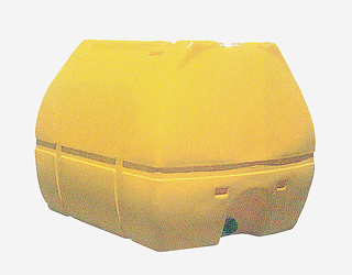 貯水タンク-ローリータンク モリマーサム樹脂 業務用ローリータンク 着後レビューで SL-3000 最大93％オフ！ 容量3000L 50Aのフィッティング付 大型 黄 重量商品