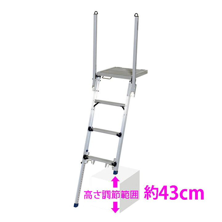 楽天市場】ピカ トラック昇降ステップ DXF-14 トラック荷台 あおり 