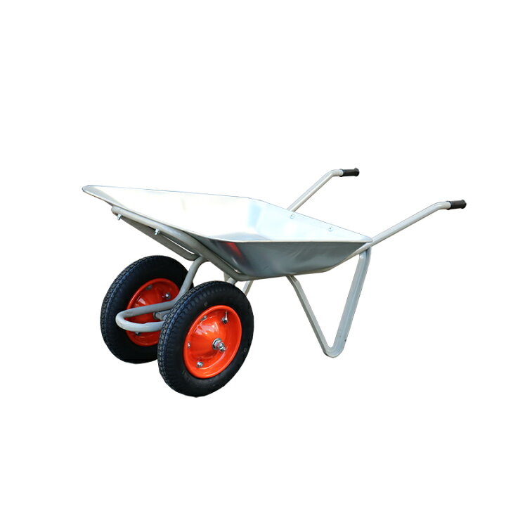 楽天市場】大成車輌 2才2輪車 空気入り車輪 浅型 二輪車 手押し 荷車 