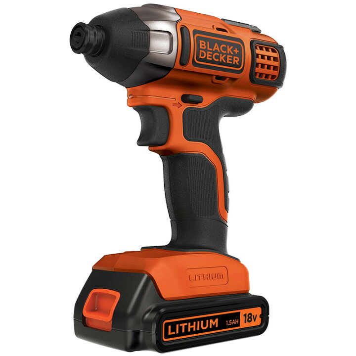 楽天市場】BLACK&DECKER ブラックアンドデッカー インパクトドライバー 