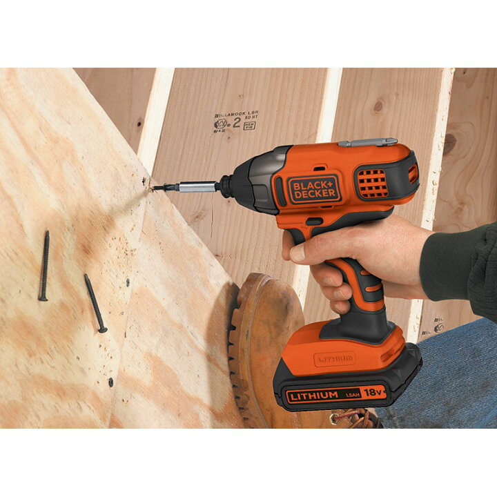 楽天市場】BLACK&DECKER ブラックアンドデッカー インパクトドライバー 