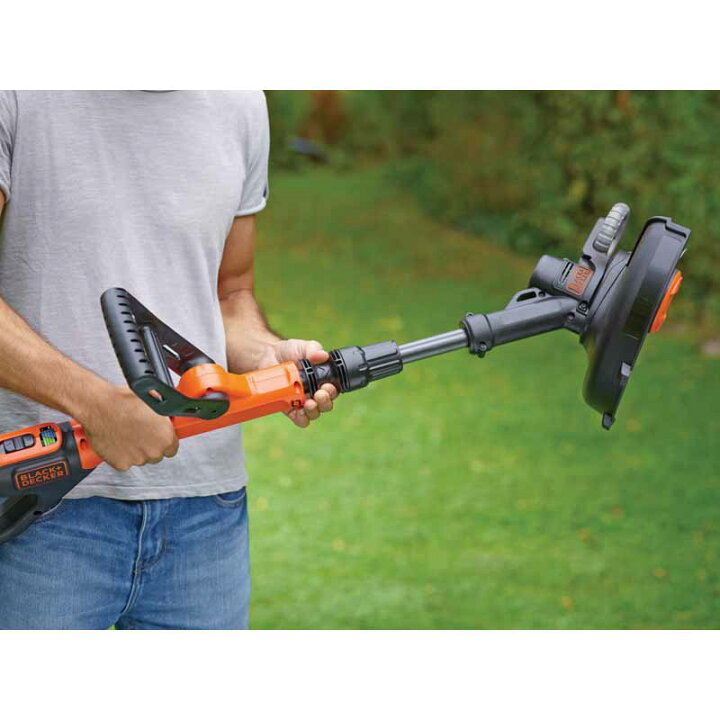 楽天市場】BLACK&DECKER ブラックアンドデッカー ナイロントリマー 18V 