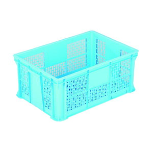 岐阜プラスチック リステナー FS-25 ブルー 収納コンテナ 収納ボックス コンテナボックス 野菜 収穫 農業 家庭菜園