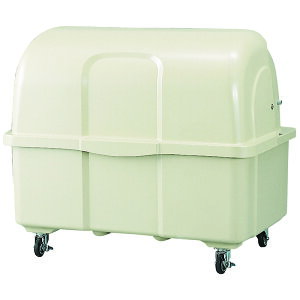 カイスイマレン ジャンボペール キャスター付 アイボリー HG1000C 容量約1000L おむつ回収 アパート マンション ダストボックス 屋外ごみ箱 自治会 町内会 保育園