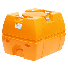 スイコー スーパーローリータンク 500L SLT-500 液体運搬用 SLTタンク 業務用 貯水タンク 貯水槽 雨水 農業 防災 オレンジ